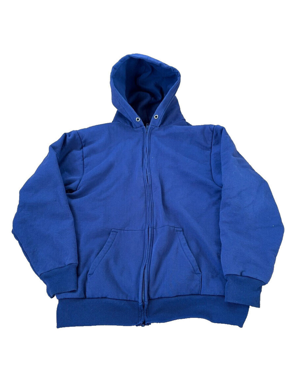 Camber Thermal Lined Zip Hoodie 2XL Tall Navy Made in USA